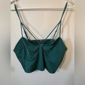 Wild Fable ✨TWO PIECE SET!✨ Teal Smocked Top and Full Length Skirt Deep Slit